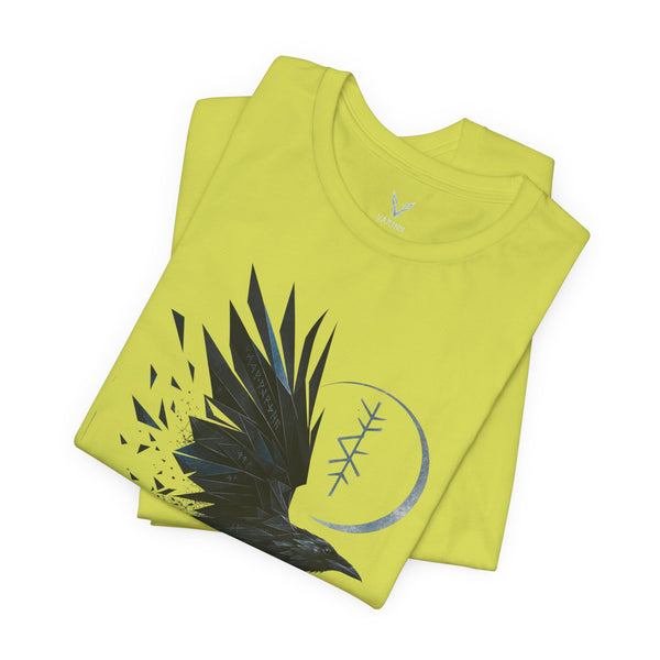 Raven Moon Tee — Gothic Crow Graphic T-Shirt